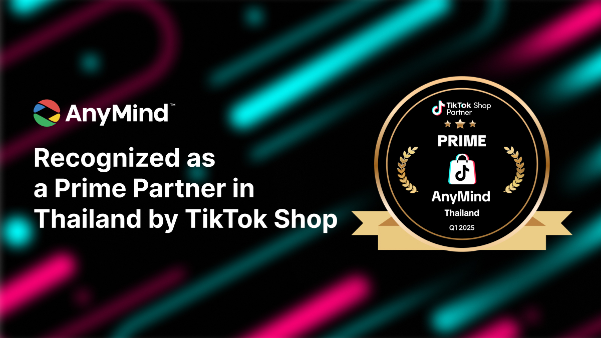 AnyMind Group Recognized as a Prime Partner in Thailand by TikTok Shop