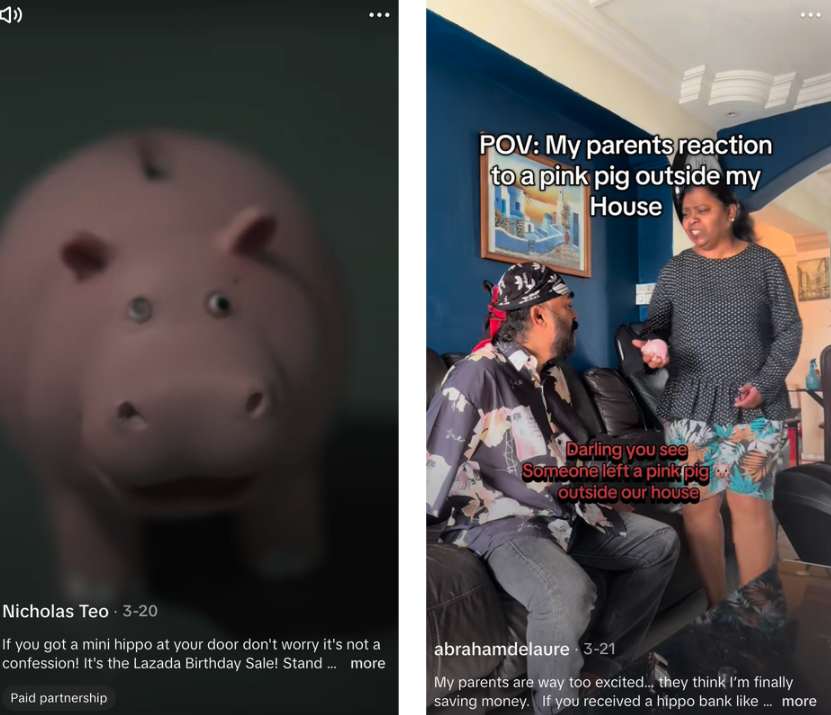 Lazada Birthday Bash Campaign in Singapore