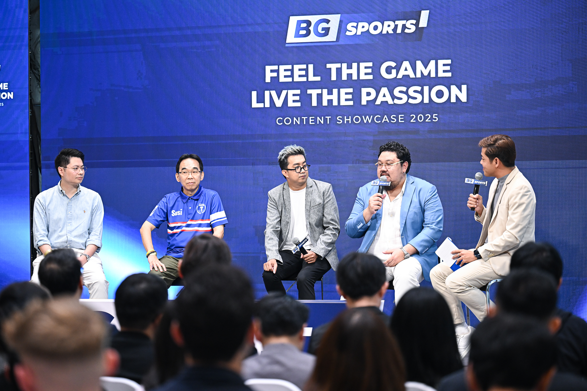 BG Sports YouTube Gold Button achievement with AnyMind Group