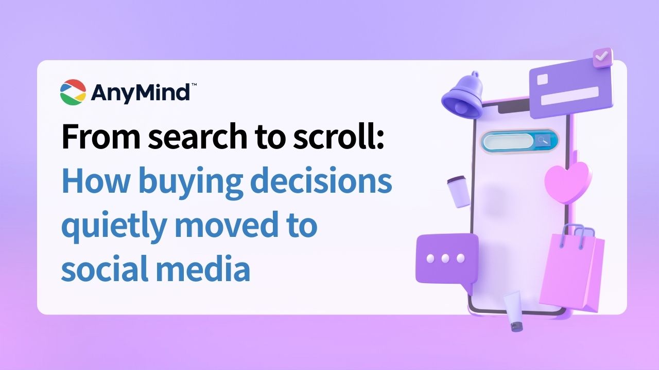 From search to scroll: how buying decisions quietly moved to social media