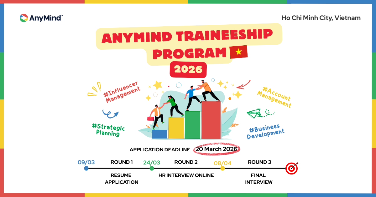 AnyMind Traineeship Program 2026