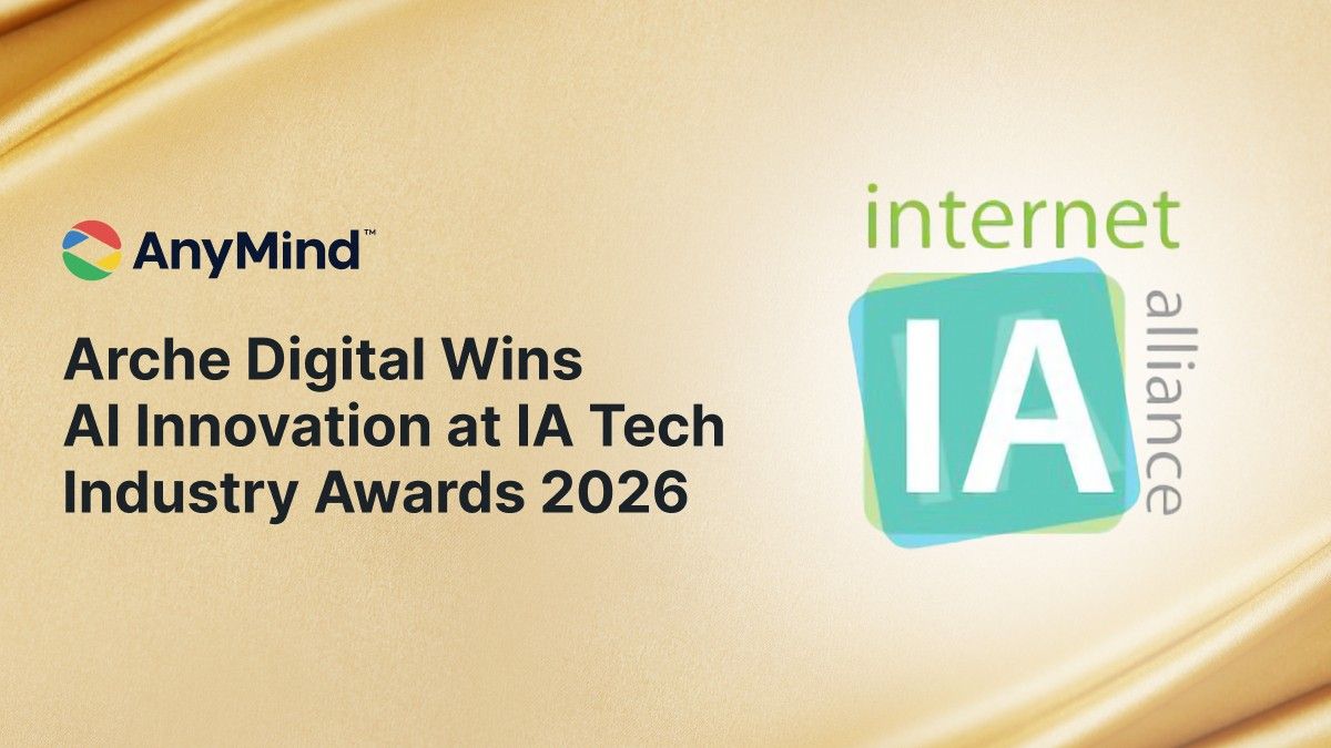 AnyMind Group’s Arche Digital Recognized for AI Innovation at IA Tech Industry Awards 2026