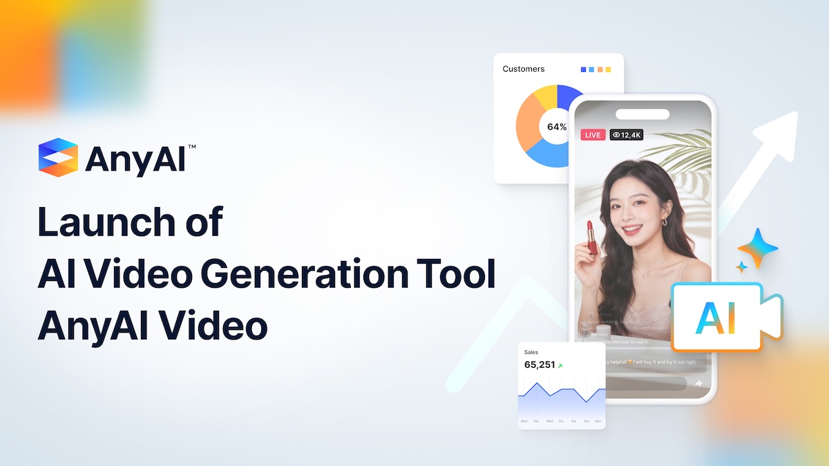 AnyMind Group launches AnyAI Video to help brands combine AI-generated content and creator content across social commerce