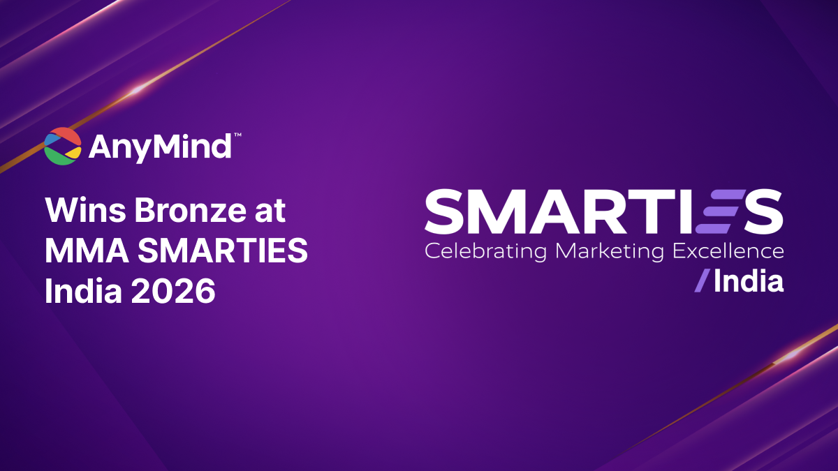 AnyMind Group Wins Bronze at MMA SMARTIES India 2026